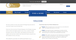 Desktop Screenshot of prestigecaregroup.com
